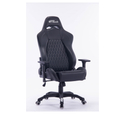 Slika proizvoda: Bytezone Gaming stolica SHADOW, materijal PU Leather, multifunkcijski mehanizam za podešavanje za ugodno sjedenje, 3D podesivi naslon za ruku, boja Black, maksimalno opterećenje 180kg, dimenzije 72x71x127-137 cm 