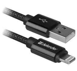 Slika proizvoda: Defender Technology Kabal ACH01-03T PRO USB 2.0 AM-LightningM 1 m Black 