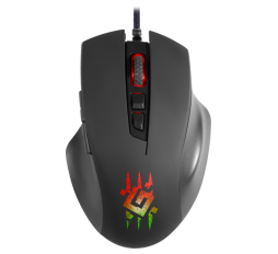 Slika proizvoda: Defender Technology Mis Wolverine GM-700L, Wired gaming mouse, RGB ,7D mouse, 12800dpi