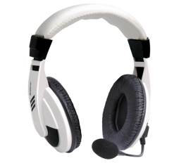 Slika proizvoda: Defender Technology Slušalice Gryphon 750, for PC with microphone, closed earcup design, good noise-attenuation, white, cable 2 m