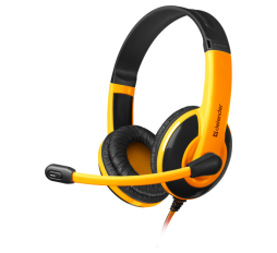 Slika proizvoda: Defender Technology Slušalice Warhead G-120, Gaming, black + orange, cable 2 m