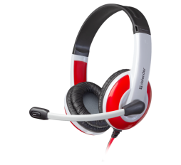 Slika proizvoda: Defender Technology Slušalice Warhead G-120, Gaming, white + red, cable 2 m