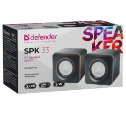 Slika proizvoda: Defender Technology Zvucnik SPK 33, 2.0 Speaker system, white, 5 W, USB powered