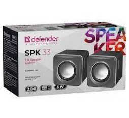 Slika proizvoda: Defender Technology Zvučnici  SPK 33 2.0 Speaker system, 5W, USB powered