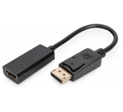 Slika proizvoda: Digitus Adapter DisplayPort - HDMI  M/F 0.15m crni