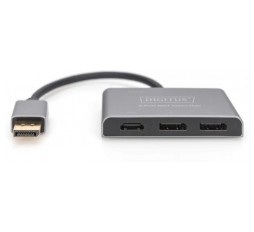 Slika proizvoda: Digitus Adapter video Hub DisplayPort - 2x DisplayPort + HDMI 