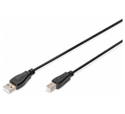 Slika proizvoda: Digitus Kabel USB/USB A-B M/M 1.8m crni