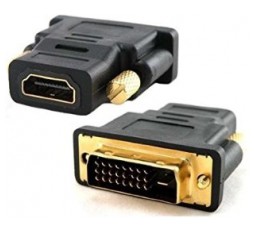 Slika proizvoda: E-GREEN Adapter DVI-D Dual Link (M) - HDMI (F)