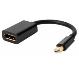 Slika proizvoda: E-GREEN Adapter Mini Display port (M) - Display Port (F) crni