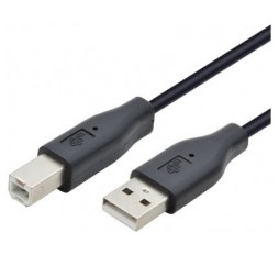 Slika proizvoda: E-GREEN Kabl 2.0 USB A- USB B M/M 5m, crni