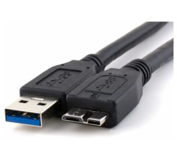 Slika proizvoda: E-GREEN Kabl 3.0 USB A - USB 3.0 Micro-B M/M 2m crni (za ext. hard)