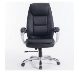 Slika proizvoda: Element Office stolica MANAGER, materijal poliamidna vlakna i PU Leather, čvrsta baza za stabilnost, boja black, dimenzije 68x71x111-119cm, najveća dozvoljena masa 130kg