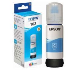 Slika proizvoda: Epson EcoTank Ink Bottle Br.T103, Cyan, (65ml), 7500 str.- za EcoTank L1110,L3110,L3111,L3150,L3151,L5190
