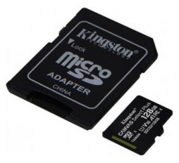 Slika proizvoda: Kingston MMC Micro SDHC 128GB Canvas Select Plus C10 + SD Adapter