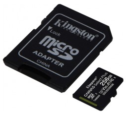 Slika proizvoda: Kingston MMC Micro SDHC 256GB Canvas Select Plus C10 + SD Adapter
