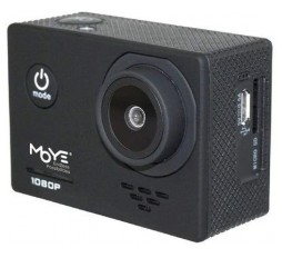 Slika proizvoda: Moye Kamera Venture 4K Action, Objektiv:Objektiv širokog ugla od 170°,Opis ekrana:LCD 2.0" IPS HD ekran, Podržane rezolucije fotografija: 20MP / 16MP / 14MP / 10MP / 8MP / 5MP, Skladištenje podataka: Micro SD kartica (podržava maksimalno 128GB)  