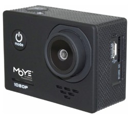 Moye Kamera Venture HD Action, Opis ekrana:LCD 2.0" IPS HD,Podržane rezolucije fotografija:Full HD 1080p 1920x1080, HD 720 1280x720, VGA 640x480; Skladištenje podataka:  Micro SD kartica (podržava maksimalno 32GB), Dimenzije: 5.94 x 3.08 x 4.13 cm 