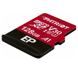 Slika proizvoda: Patriot MEMORY CARD 128GB MicroSDXC V30 U3 EP SERIES, 4K recording