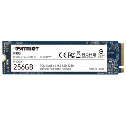 Slika proizvoda: Patriot SSD 256GB M.2 NVMe PCIe P300 Solid state drive (r/w: 1700/1100 MBs)