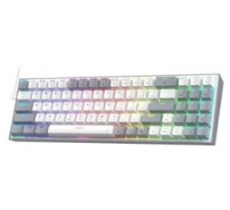 Slika proizvoda: Redragon Tastatura Pollux K628-RGB Pro Wired/Wireless Mechanical RGB Gaming Keyboard (red switch) White