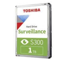 Toshiba HDD 3.5" 1TB S300 Surveillance, 64MB Cache, 5700 RPM