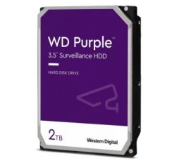 Slika proizvoda: WD HDD 2TB Purple Surveillance SATA 3(6Gb/s), 256MB cach